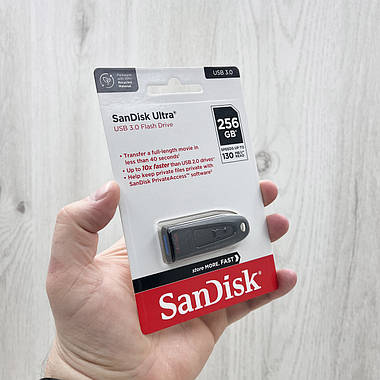 Накопитель SANDISK 256GB USB 3.0 ULTRA  (SDCZ48-256G-U46), фото 3