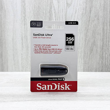 Накопитель SANDISK 256GB USB 3.0 ULTRA  (SDCZ48-256G-U46), фото 3