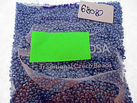 Бисер 10/0, цвет - светло синий - перламутр, №68080 (уп.50 грамм)