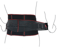 Пояс ортопедический аэропреновый с ребрами жесткости R3202 ReMED, черный серый