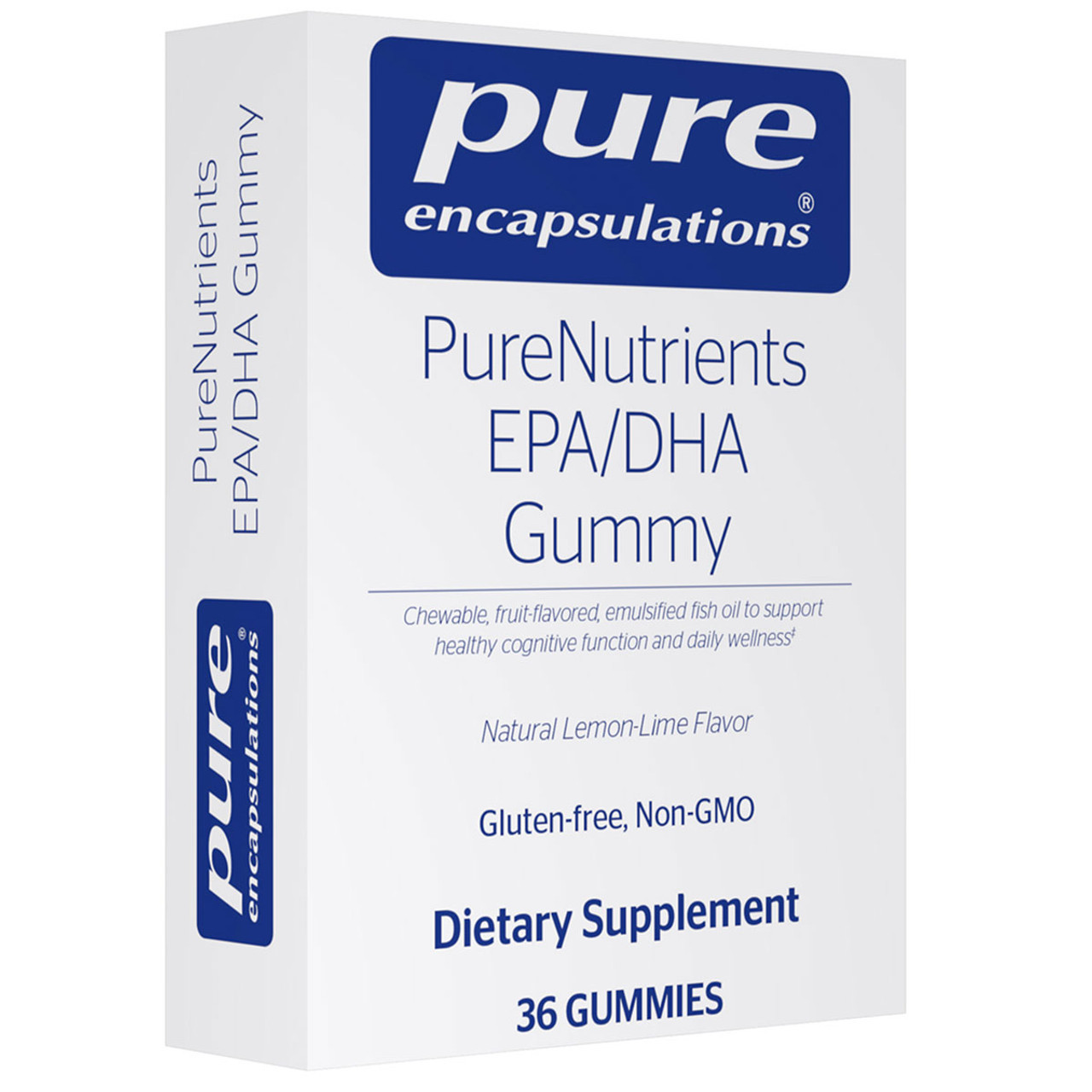 Pure Encapsulations PureNutrients EPA/DHA Gummy / Омега 3 для підтримки когнітивних функцій 36 шт. 10/24