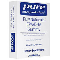 Pure Encapsulations PureNutrients EPA/DHA Gummy / Омега 3 для поддержки когнитивных функции