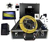 Відеодіагностика труб Dali D30 (30м 8 Мп) Ендоскоп для каналізації, відео інспекція, фото 2