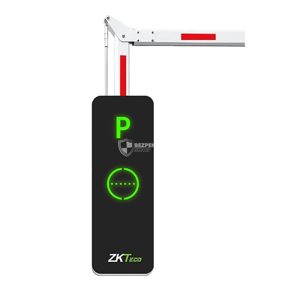Шлагбаум ZKTeco BG1030R-LED з прямою стрілою 3 м зі світлодіодним підсвічуванням (правий)