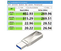 USB флешка 256Gb, USB 3.0 flash drive Fanxiang F315Pro, Read/Write 400/270 Mb/s