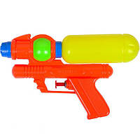 Водяной пистолет помпа разноцветный 19 см 2791-1 Водяной пистолет для игры с водой