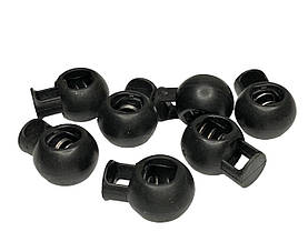 Фіксатор для шнура пластиковий №103 колір Чорний