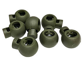 Фіксатор для шнура пластиковий No103 колір Хакі