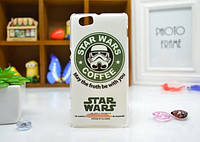 Силиконовый чехол бампер для Sony Xperia M c1905 с картинкой star wars