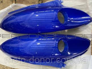 Пластик на скутер VIPER (Zongshen) GRAND PRIX задня бокова пара верхня (синій), фото 1