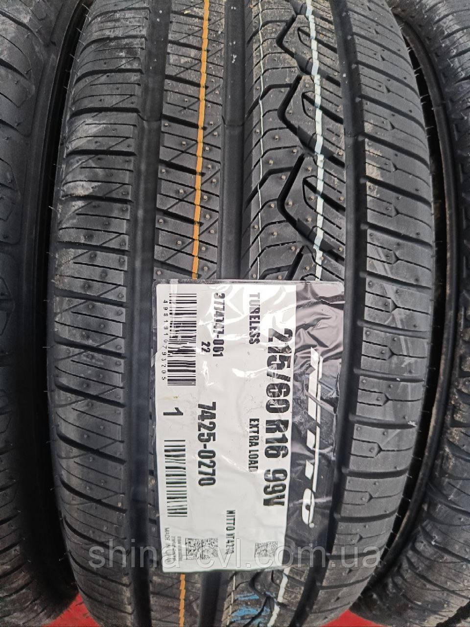 Літні шини 215/60 R16 99V XL NITTO NT421A, фото 1