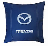 Сувенірна Подушка для машини з логотипом мазда Mazda, фото 3