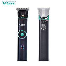 Машинка для стрижки з підставкою VGR Professional V-671 Black (V-671), фото 3
