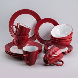 Сервіз "Poppies", 4 персони, кераміка Herisson (EZ-2002)