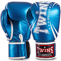 Перчатки боксерские TWINS FBGVSD3-TW6 16 Синий металлик