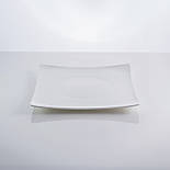 Тарілка столова Sakura Aoue 20 см з кістяної порцеляни, фото 3