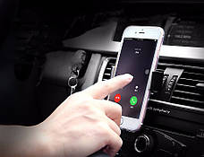 Тримач (автотримач) для телефону в машину UGREEN LP120 Air Vent Mount Phone Holder Чорний/ Сірий, фото 5