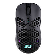 Мишка безпровідна ігрова 2E GAMING HyperDrive Lite WL 200-10000 DPI Чорний (2E-MGHDL-WL-BK)