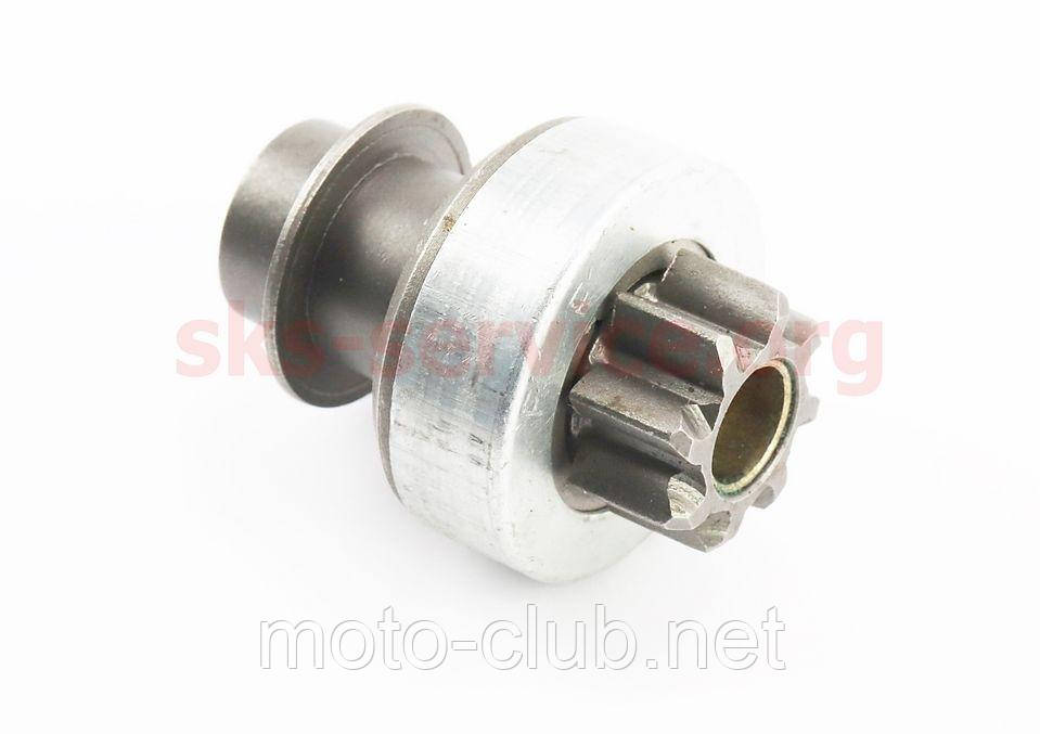 Бендікс електростартера для мотоблока з двигуном  178F/186F  (ліве обертання)   (6/9Hp), фото 1