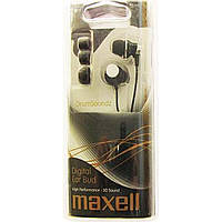 Наушники вакуумные Maxell №303434 drumsoundz inner ear bud black