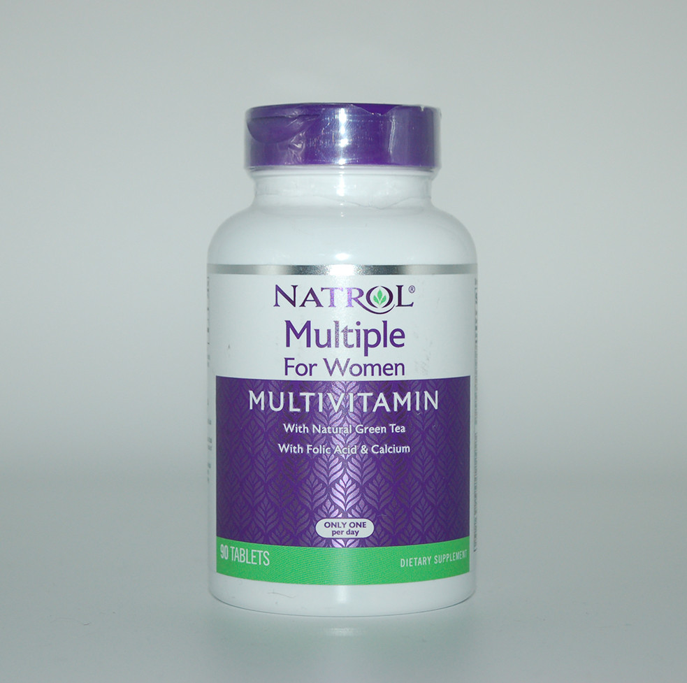 Мультивітаміни для жінок, Multiple for Women Multivitamin, Natrol, 90 таб