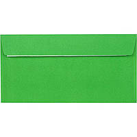 Конверт почтовый Е65/DL (0 и 0) скл зеленый (100) (1000)