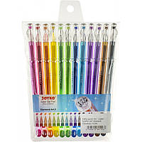 Набір ручок гелеих "Joyko" GPС-297 iDiamond 12 кольорів