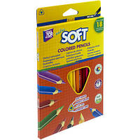 Олівці кольорові 18 кольорів "Cool For School" CF15144 Extra soft