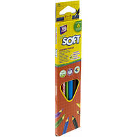 Олівці кольорові 6 кольорів "Cool For School" CF15142 Extra soft