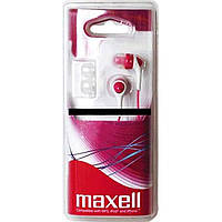 Наушники вакуумные Maxell color canalz-pink№303440