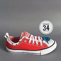 Кеди дитячі Converse Kids Chuck Taylor All Star Double Americana - Ox. Оригінал