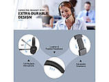 EKSA H12 USB Plug Наголовна дротова гарнітура з шумопоглинанням та мікрофоном, фото 7
