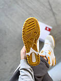 Кросівки чоловічі New Balance 550 White Yellow білі жовті шкіра Chower-біленс демісезонні весни модні В'єтнам, фото 8