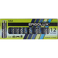 Батарейки Ergolux LR-03/коробка 12шт №1034