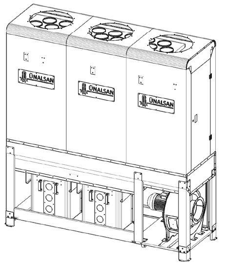 Аспирация Unalsan UNS 284 FTK 3500 м³/час - фото 2 - id-p1791986552