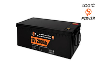 Аккумулятор Logic Power LP LiFePO4 для ИБП 12V (12.8V) - 200 Ah (2560Wh) (Smart BMS 100А) с BT пластик