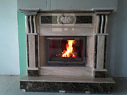 Портал под каминную топку LAUDEL 700 GRANDE VISION ГЛАДКАЯ РАМКА. Заказать портал можно по телефону +38099782-69-62, +38096886-96-14