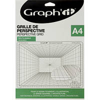 Сітка перспектива A4 26х30,5см "Graph'it" C для зарисовок GI42422