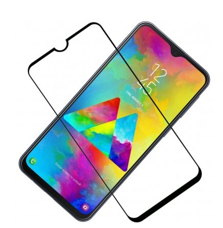 Захисне скло Full Glue Premium 2.5D for Samsung M205 Galaxy M20 (2019) Black тех. пакет, фото 5