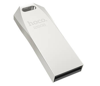 Флешка HOCO USB UD4 128 GB срібляста