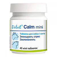 Dolvit Calm mini таблетки для зменшення стресу у собак дрібних порід та кішок 40 таб