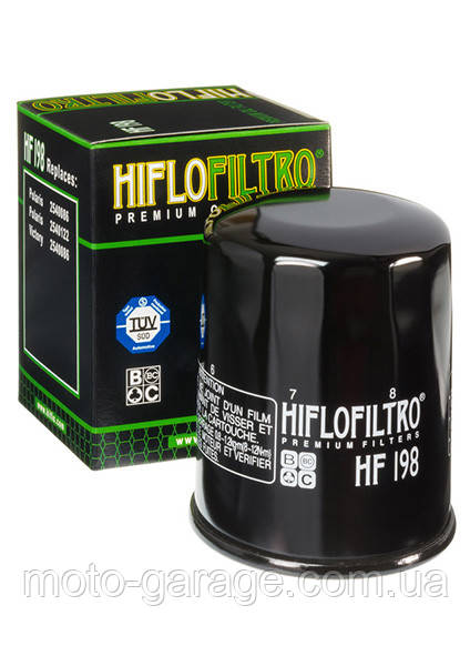 Фільтр масляний HIFLO HF198 POLARIS 570/600/700/800/900, VICTORY (50), фото 1