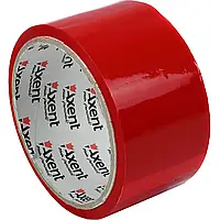 Лента клейкая упаковочная "Axent" 48 ммх35 м, 40 мкм, красная (6) (72) №3044-06