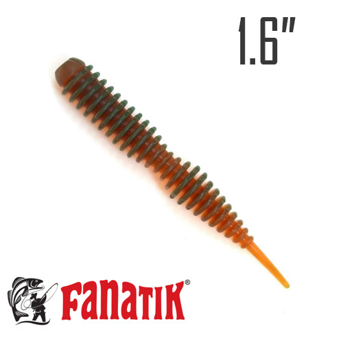 DAGGER 1.6" 10 шт. (43 мм) Силікон Fanatik 027 (машинне мастило), фото 1