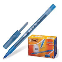 Ручка шариковая Round Stic 1мм BIC синяя 6378 (60уп)