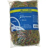 Резинка для денег Buromax 5505 d55мм 1000г ассорти