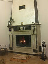 Портал под каминную топку UNIFLAM 700 SELENIC С ШИБЕРОМ. Заказать портал можно по телефону +38096118-53-94, +38050826-50-06