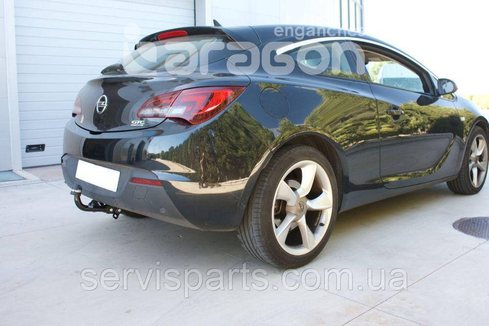 Съемный фаркоп на Opel Astra J 2009-2015 хэтчбек - фото 7 - id-p1623449706