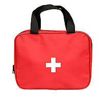 Сумка футляр для аптечки цивільного призначення червоного кольору