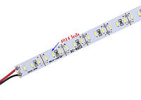 Светодиодная алюминиевая LED линейка SMD 4014 led/m 12V, 24Вт, ip20, 6000k, размер 1 м на 12 мм